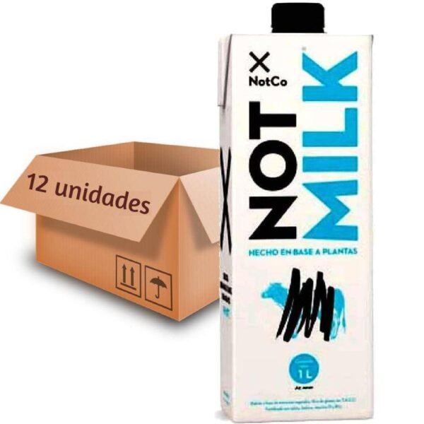 Leite vegetal Not Milk Semi Bebida Vegeta 12 unidades - Image 2