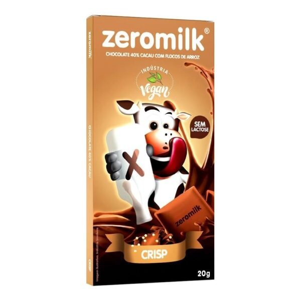 Chocolate Zeromilk Crisp 80g