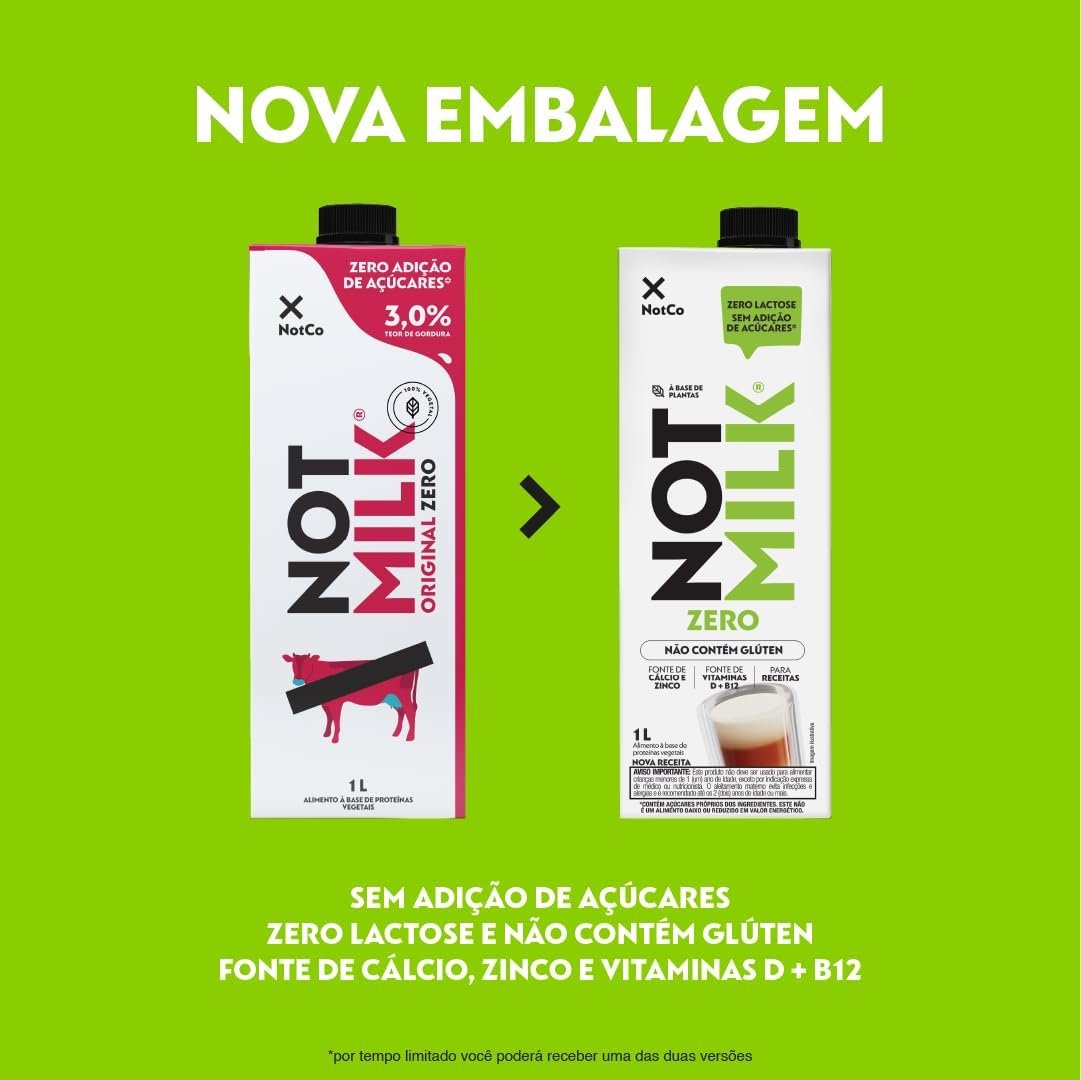 Leite Vegetal Not Milk Original Zero 1 Litro - Image 6