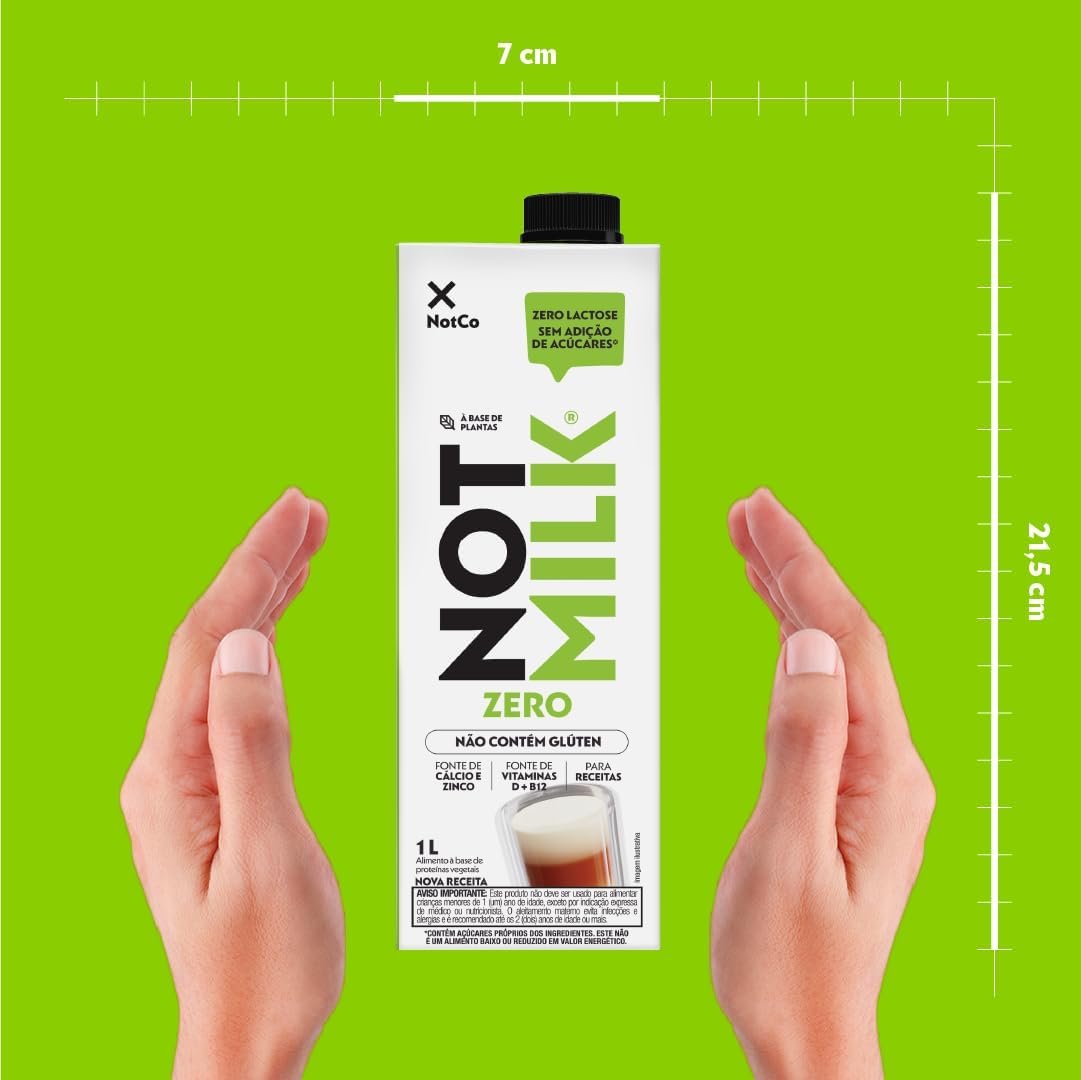 Leite Vegetal Not Milk Original Zero 1 Litro - Image 7
