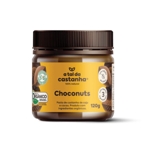 Pasta de Castanha Choconuts Orgânica - 120g - A Tal da Castanha
