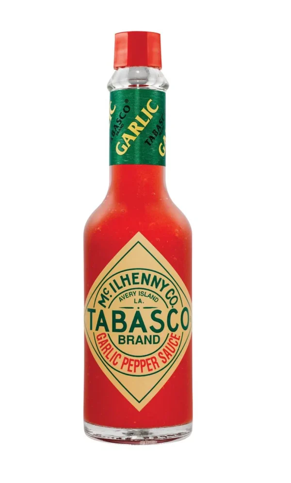 Molho de Pimenta Vermelha Caiena com Alho TABASCO® Vidro 60ml
