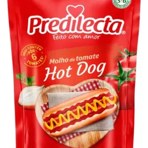 Molho de Tomate Hot-Dog Predilecta sem glúten em sachê 300 g