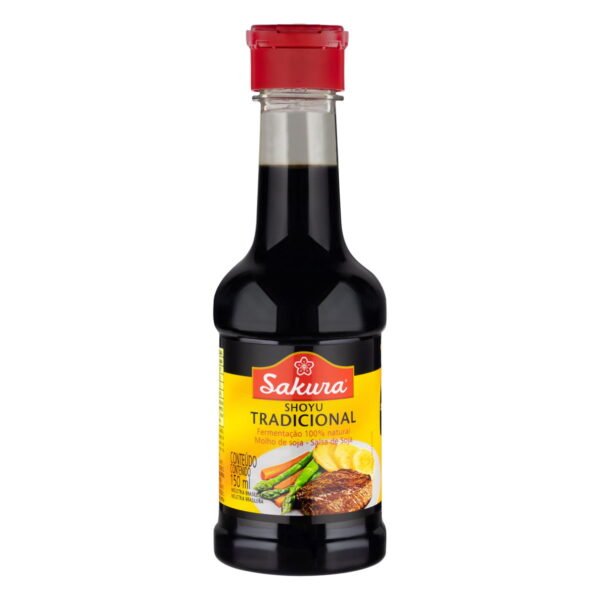 MOLHO DE SOJA SHOYU SAKURA TRADICIONAL - 150 ML