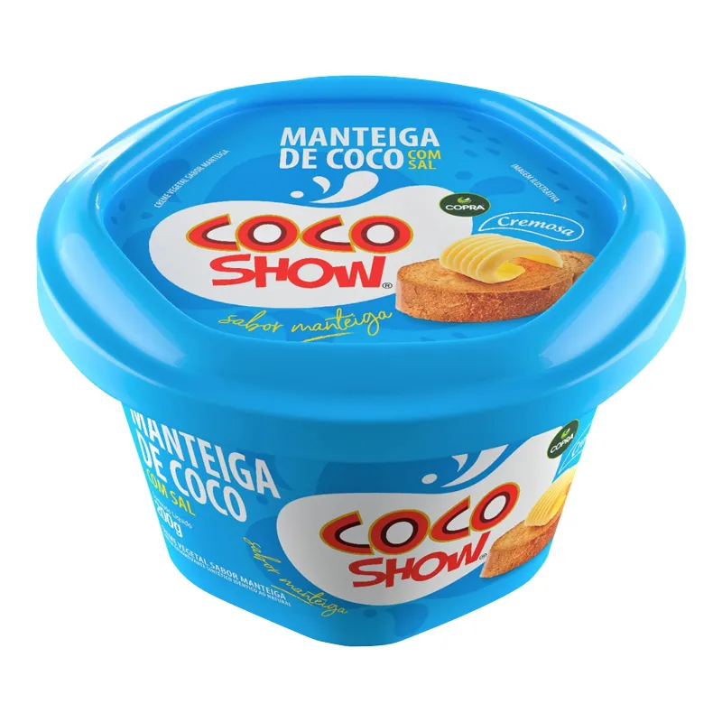 Manteiga De Coco Com Sal - Coco Show 200g