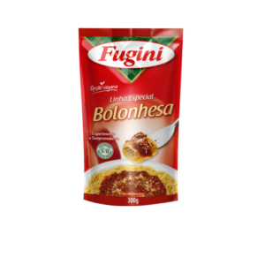 Molho de Tomate Bolonhesa Vegano Fugini Sachê 300g