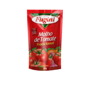Molho de Tomate Tradicional Fugini Sachê 300g