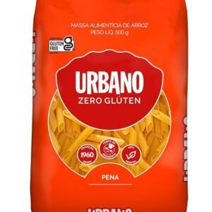 Urbano, Macarrão de Arroz, Pena, Zero Glúten - 500g