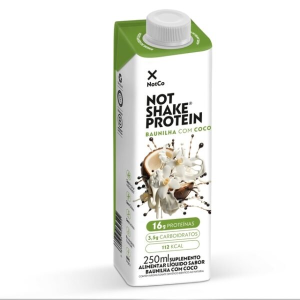 NOTMILK PROTEIN BAUNILHA COM COCO 250ML