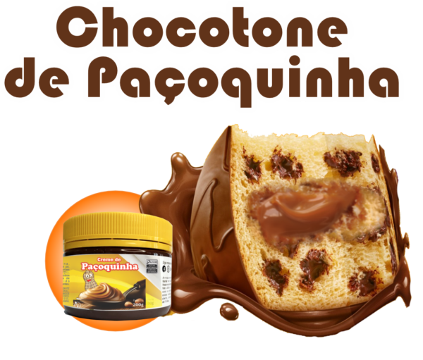 CHOCOTONE COM PAÇOQUINHA