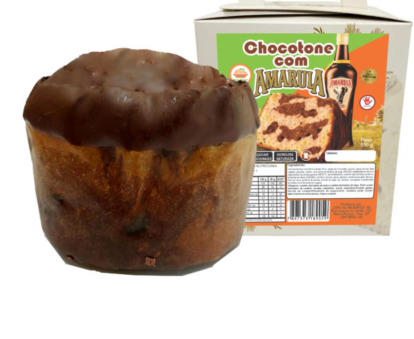 PANETTONE COM RECHEIO DE AMARULA 550G