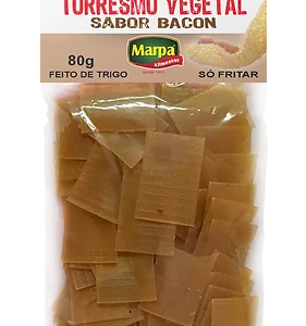 TORRESMINHO VEGETAL 100g c/ 3 unidades  Cebola - Queijo - Bacon