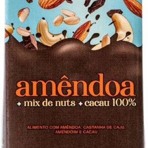 Bebida de Amêndoa, Mix de Nuts e Cacau 1L