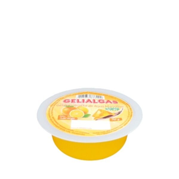 kit GELATINA DE ALGAS SABOR LIMÃO - UVA - MORANGO - ABACAXI - LARANJA - 70G GELIALGAS - Image 5