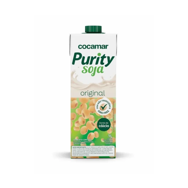 Bebida - Leite Base de Soja Purity Original 1L