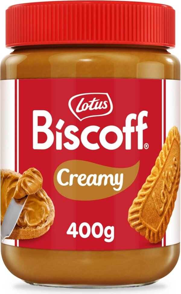 Pasta de Biscoito Lotus Biscoff Vidro 400g