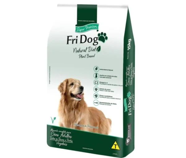 Ração Natural Diet Vegana Premium para Cães 2kg Fri Dog (Vegana)