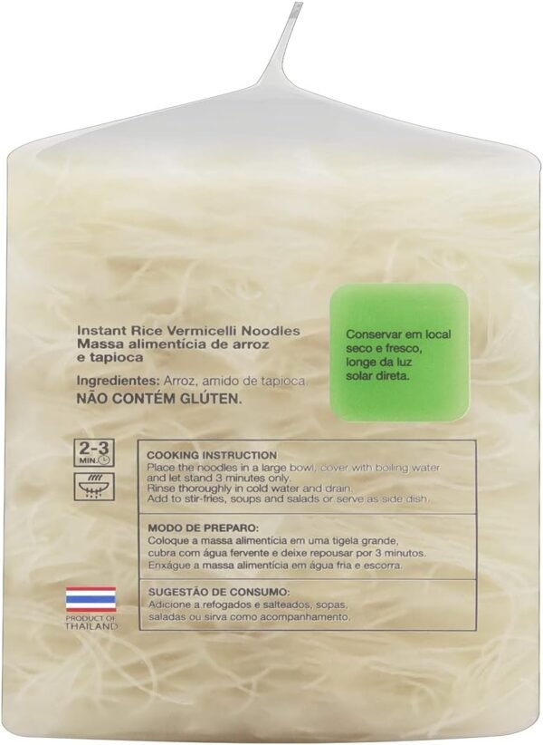 MAMA Macarrão De Arroz E Tapioca Vermicelli Mama Pacote 200G - Image 5