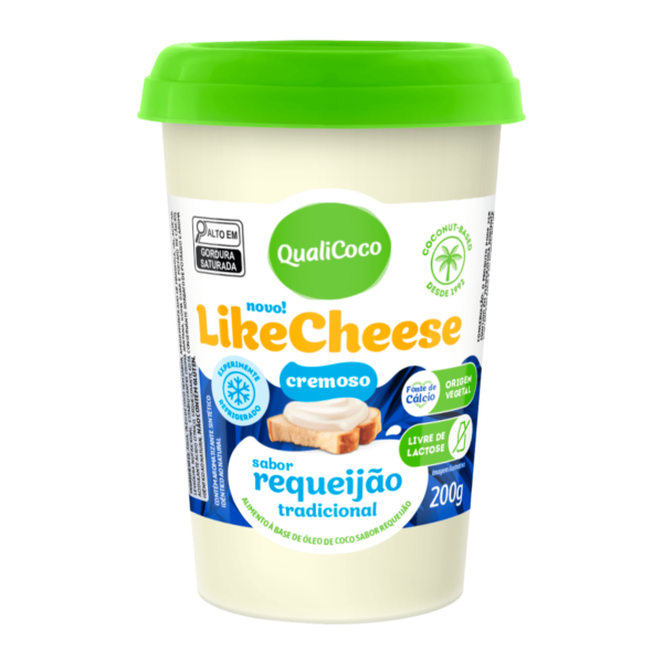 LIKECHEESE Sabor Requeijão Tradicional 200g - Qualicoco - Image 4