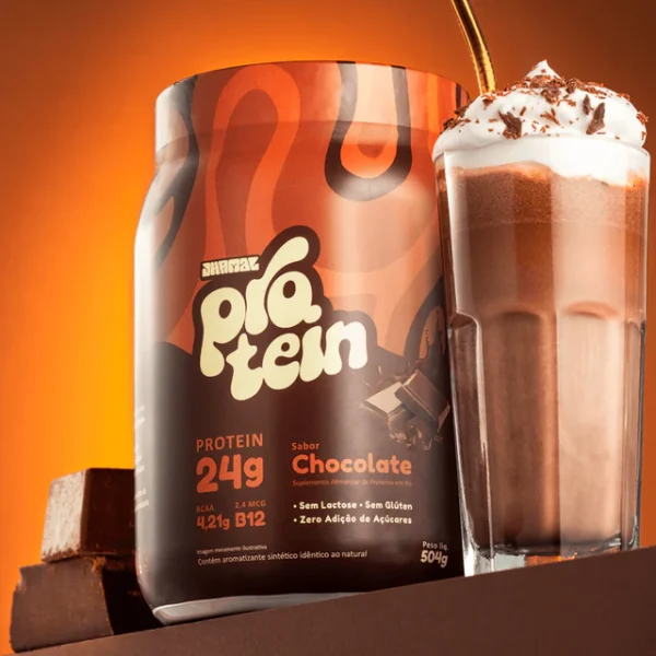 Jhamal Proteina Chocolate 504g - Image 2