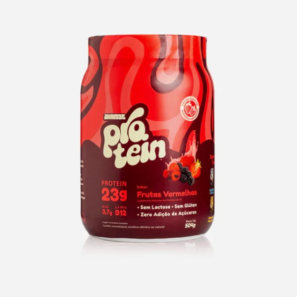 Proteina Frutas Vermelhas Jhamal - 504g