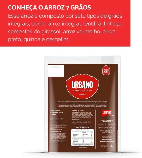 Arroz 7 grãos + Integral - 1kg - Image 2