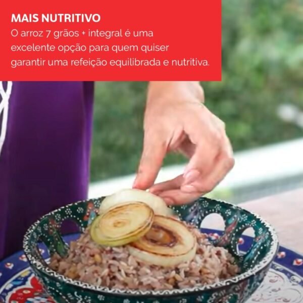 Arroz 7 grãos + Integral - 1kg - Image 3