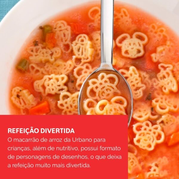 Macarrão Zero Glúten Urbano, Personagens, Kids - 500g - Image 3