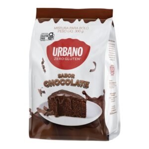 Mistura Para Bolo de Chocolate Urbano 300g - Sem Glúten e Sem Leite