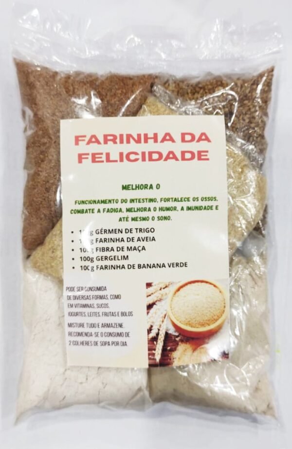 Kit Farinha da Felicidade 500g