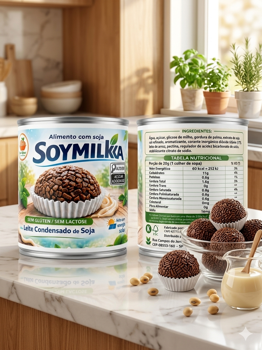 Leite Condensado Vegetal Soyomilk 330g