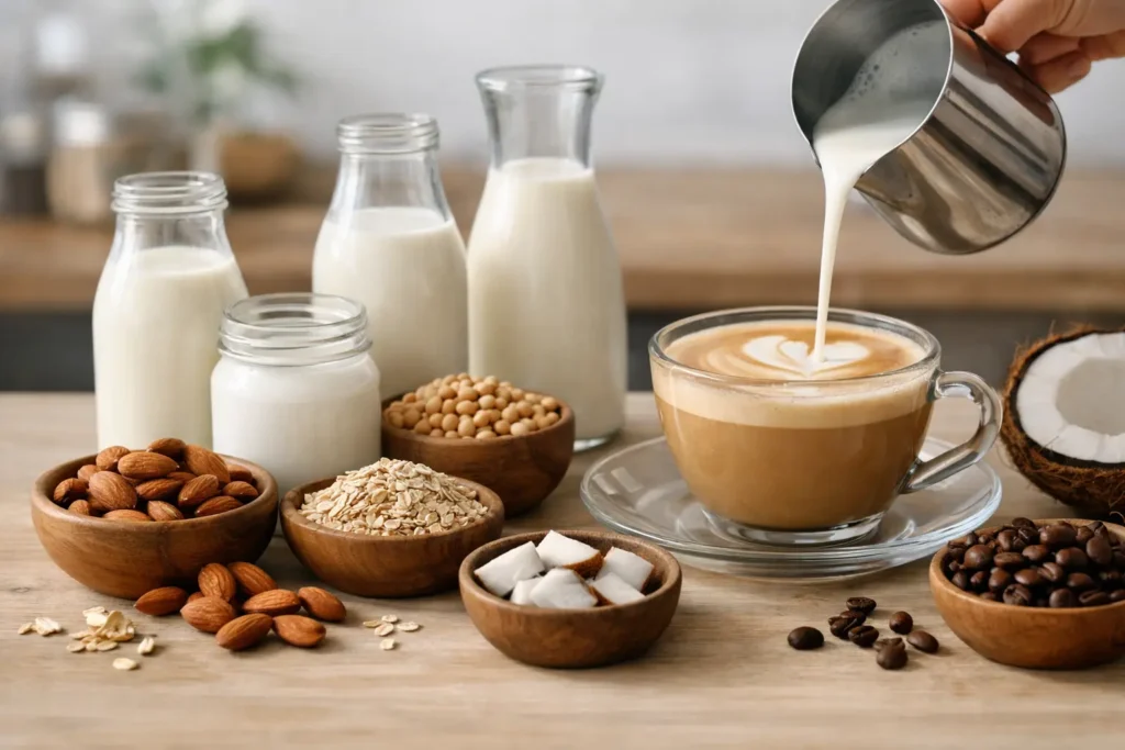 Melhor leite vegetal para café: como escolher